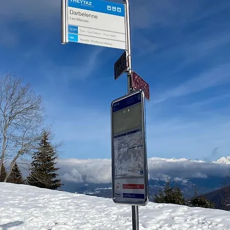 La Pourvoirie - 4 Vallees - Thyon-les Collons, 10 Pers, A 200 M, 4 Parkings, Vue Fantastique ! *