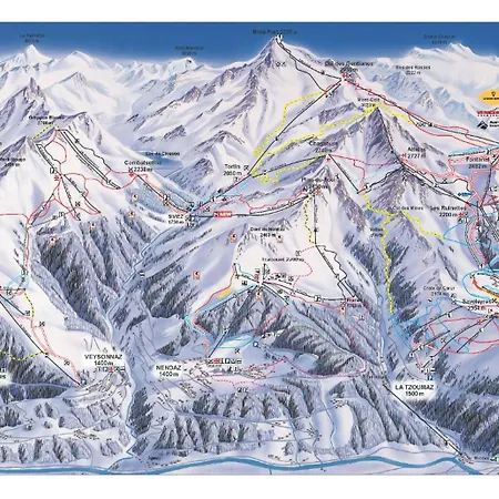 Horská chata La Pourvoirie - 4 Vallees - Thyon-les Collons, 10 Pers, A 200 M, 4 Parkings, Vue Fantastique ! *