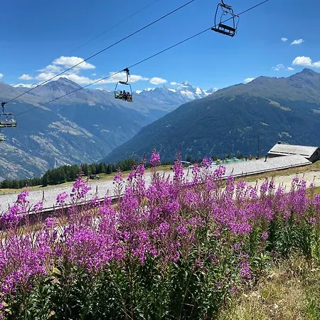Alpstuga La Pourvoirie - 4 Vallees - Thyon-les Collons, 10 Pers, A 200 M, 4 Parkings, Vue Fantastique ! Hérémence