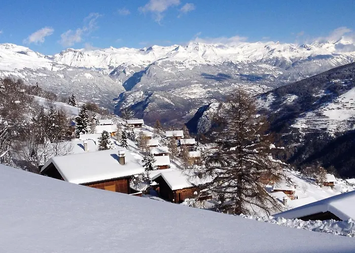 La Pourvoirie - 4 Vallees - Thyon-les Collons, 10 Pers, A 200 M, 4 Parkings, Vue Fantastique ! Alpstuga Hérémence