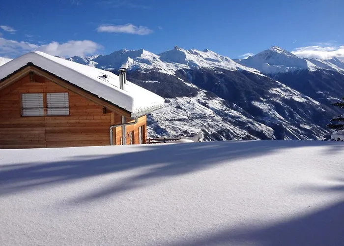 Шале La Pourvoirie - 4 Vallees - Thyon-les Collons, 10 Pers, A 200 M, 4 Parkings, Vue Fantastique !