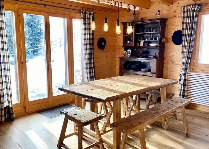 La Pourvoirie - 4 Vallees - Thyon-les Collons, 10 Pers, A 200 M, 4 Parkings, Vue Fantastique ! Alpstuga Hérémence