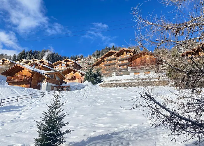 Шале La Pourvoirie - 4 Vallees - Thyon-les Collons, 10 Pers, A 200 M, 4 Parkings, Vue Fantastique !