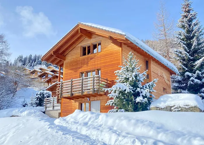 La Pourvoirie - 4 Vallees - Thyon-les Collons, 10 Pers, A 200 M, 4 Parkings, Vue Fantastique ! Шале