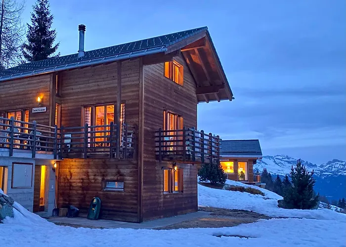 샬레 La Pourvoirie - 4 Vallees - Thyon-les Collons, 10 Pers, A 200 M, 4 Parkings, Vue Fantastique !