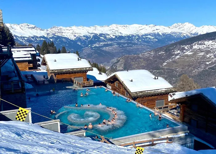 샬레 La Pourvoirie - 4 Vallees - Thyon-les Collons, 10 Pers, A 200 M, 4 Parkings, Vue Fantastique ! *